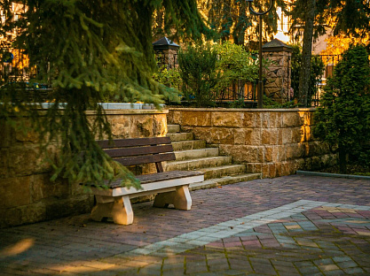 Санаторий «Радуга», Кисловодск. Территория